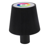 LED Bottle Lamp 4000mAh IP54 Waterproof Touch Control Color Adjustable USB Rechargeable Cordless Wine Bottle Lamp Night Light Black