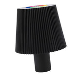 LED Bottle Lamp 4000mAh IP54 Waterproof Touch Control Color Adjustable USB Rechargeable Cordless Wine Bottle Lamp Night Light Black