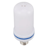 3W LED Flame Light Bulbs 4 Modes 85‑265V Gravity Sensor E26 Base Fire Light Bulbs for Christmas Party Halloween Decorations