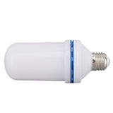 3W LED Flame Light Bulbs 4 Modes 85‑265V Gravity Sensor E26 Base Fire Light Bulbs for Christmas Party Halloween Decorations