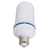 3W LED Flame Light Bulbs 4 Modes 85‑265V Gravity Sensor E26 Base Fire Light Bulbs for Christmas Party Halloween Decorations