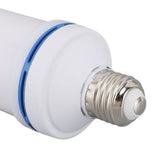 3W LED Flame Light Bulbs 4 Modes 85‑265V Gravity Sensor E26 Base Fire Light Bulbs for Christmas Party Halloween Decorations