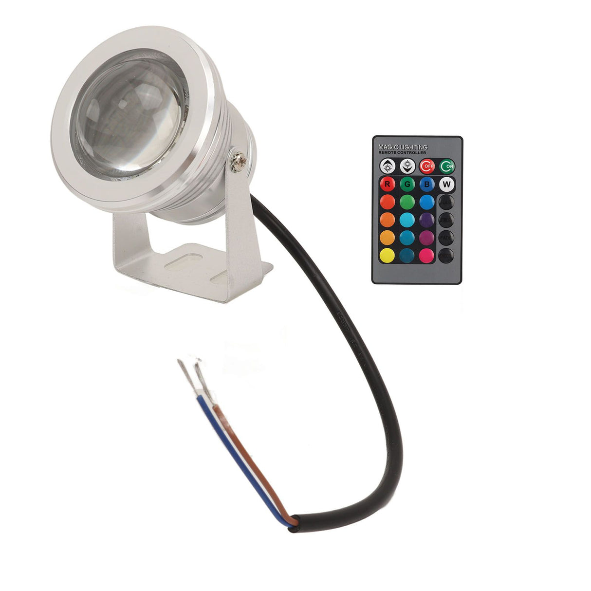 LED Pond Lights IP68 12V RGB Color Changing Submersible Lights For Swimming Pool Fountain