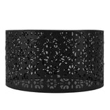 Desk Lampshade Hollow Out Iron Exquisite Decorative Lamp Shade for E27 E14 Floor Lamps Chandeliers Black