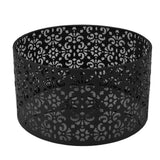 Desk Lampshade Hollow Out Iron Exquisite Decorative Lamp Shade for E27 E14 Floor Lamps Chandeliers Black