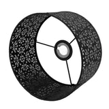 Desk Lampshade Hollow Out Iron Exquisite Decorative Lamp Shade for E27 E14 Floor Lamps Chandeliers Black - Extra Image