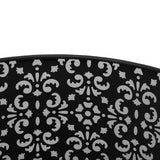 Desk Lampshade Hollow Out Iron Exquisite Decorative Lamp Shade for E27 E14 Floor Lamps Chandeliers Black - Extra Image
