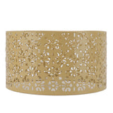 Desk Lampshade Hollow Out Iron Exquisite Decorative Lamp Shade for E27 E14 Floor Lamps Chandeliers Yellow