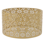 Desk Lampshade Hollow Out Iron Exquisite Decorative Lamp Shade for E27 E14 Floor Lamps Chandeliers Yellow - Extra Image