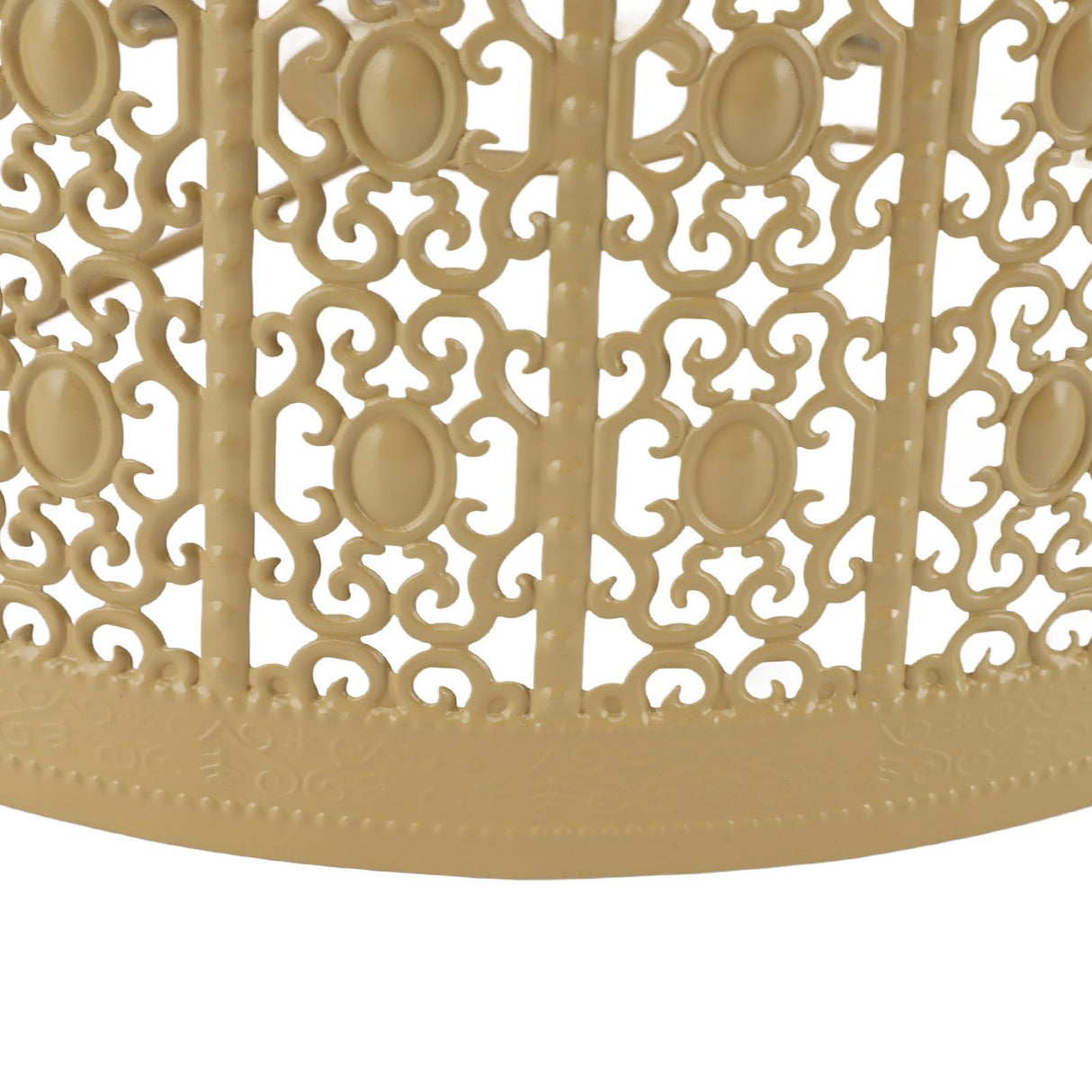 Lamp Shade Hollow Out Metal E27 E14 Clip On Easy Installation Durable Lamp Cover for Table Bedroom Living Room Home Yellow