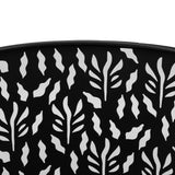 Metal Lamp Shades Hollow Carved Lampshade Modern Style Hollow Lampshade Compatible with E27 E14 Lamp Holder Water Grass Leaf Black - Extra Image
