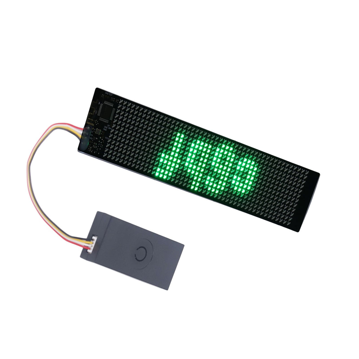 LED Matrix Panel Green Programmable Flexible Scrolling LED Sign for Store Car Bar Hotel