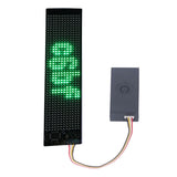 LED Matrix Panel Green Programmable Flexible Scrolling LED Sign for Store Car Bar Hotel