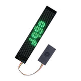LED Matrix Panel Green Programmable Flexible Scrolling LED Sign for Store Car Bar Hotel