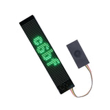LED Matrix Panel Green Programmable Flexible Scrolling LED Sign for Store Car Bar Hotel