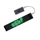 LED Matrix Panel Green Programmable Flexible Scrolling LED Sign for Store Car Bar Hotel