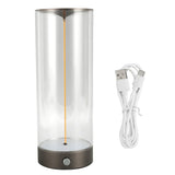 Bedside Night Light Touch Dimmable USB Charging Minimalist LED Table Lamp for Bedroom Nightstand L