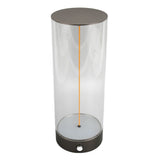 Bedside Night Light Touch Dimmable USB Charging Minimalist LED Table Lamp for Bedroom Nightstand L