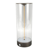 Bedside Night Light Touch Dimmable USB Charging Minimalist LED Table Lamp for Bedroom Nightstand L