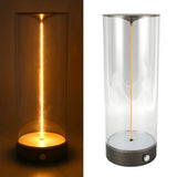 Bedside Night Light Touch Dimmable USB Charging Minimalist LED Table Lamp for Bedroom Nightstand L - Extra Image