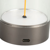 Bedside Night Light Touch Dimmable USB Charging Minimalist LED Table Lamp for Bedroom Nightstand L