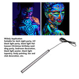 LED Black Light Bar USB Multifunctional Black Light Strip Tube UV Blacklight Strip Light for Party Bedroom 5V