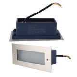 LED Step Light Indoor Outdoor Aluminum Alloy Waterproof Embedded Stair Wall Light 85 to 265V
