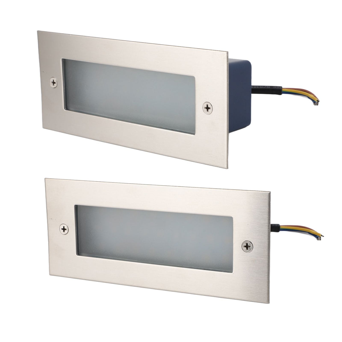LED Step Light Indoor Outdoor Aluminum Alloy Waterproof Embedded Stair Wall Light 85 to 265V