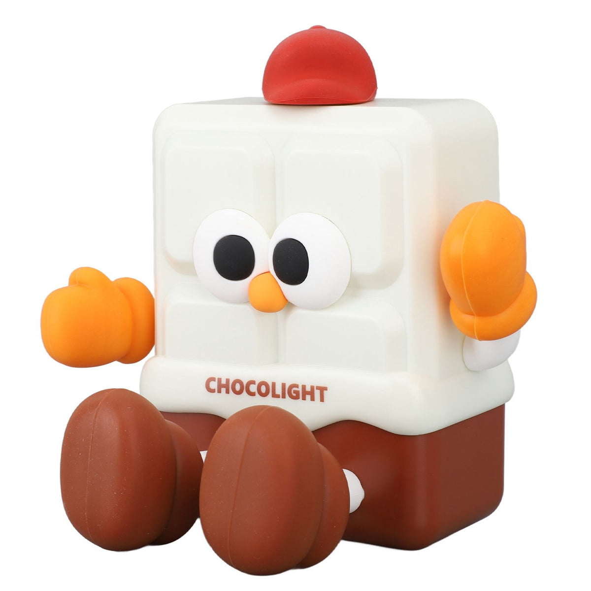 Chocolate Night Light for Kids 30min Timing Baby Silicone LED Night Lamp Rechargeable Kids Night Light Phone Holder Function