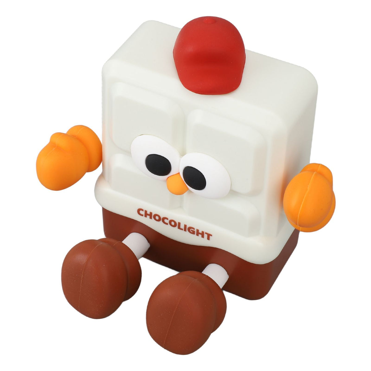 Chocolate Night Light for Kids 30min Timing Baby Silicone LED Night Lamp Rechargeable Kids Night Light Phone Holder Function