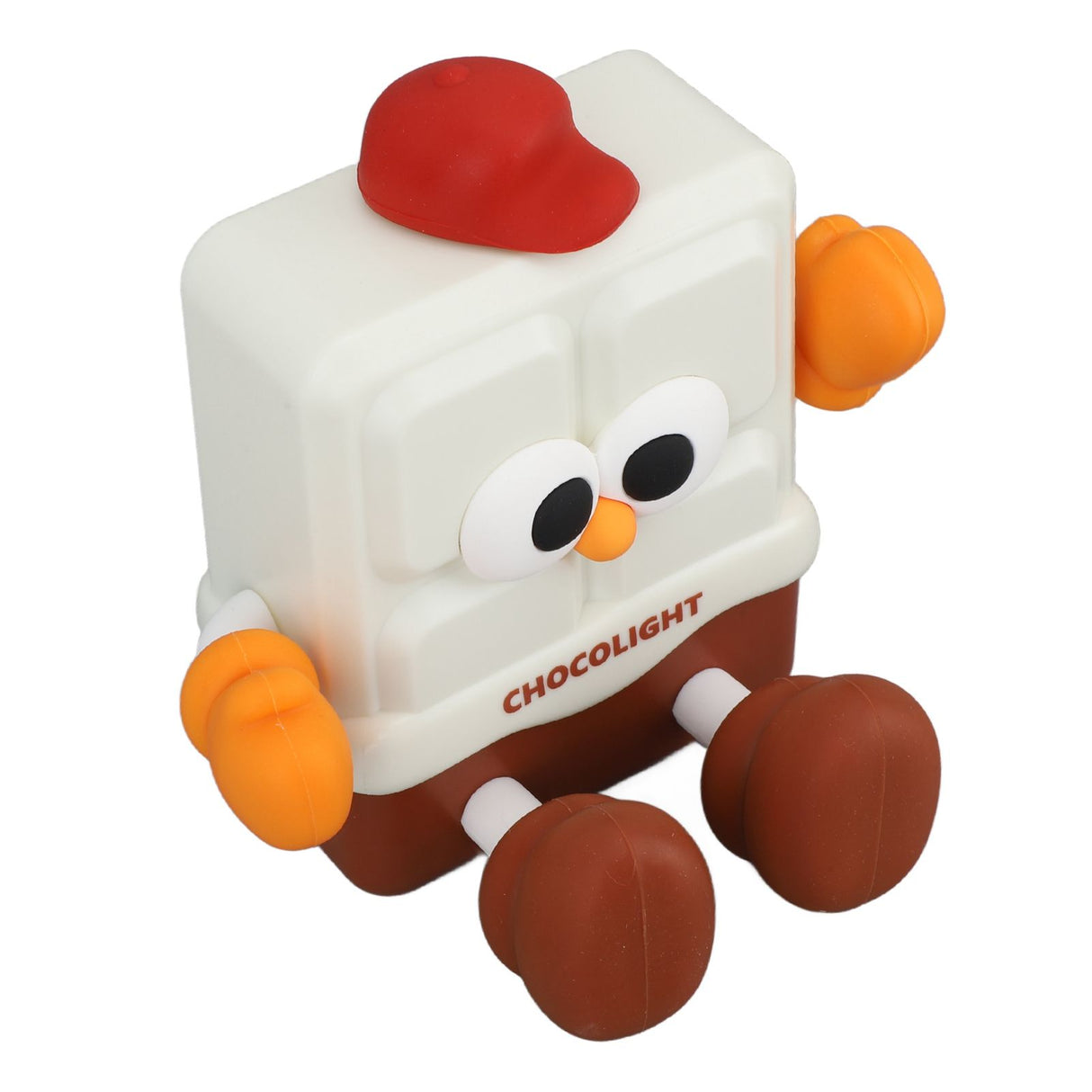 Chocolate Night Light for Kids 30min Timing Baby Silicone LED Night Lamp Rechargeable Kids Night Light Phone Holder Function