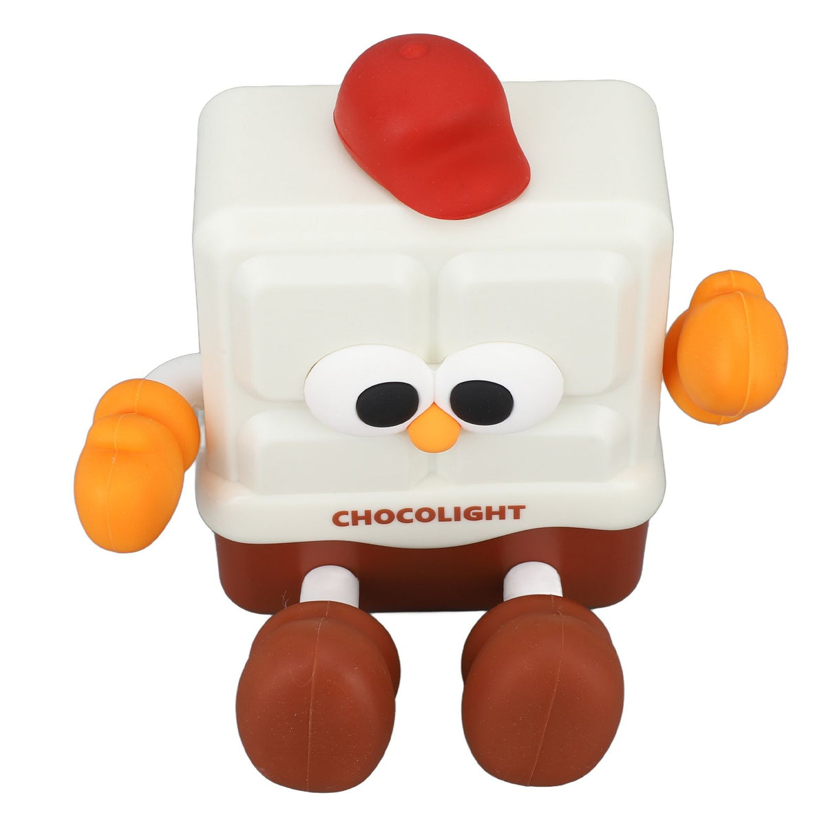 Chocolate Night Light for Kids 30min Timing Baby Silicone LED Night Lamp Rechargeable Kids Night Light Phone Holder Function