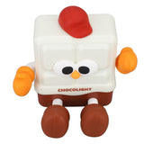 Chocolate Night Light for Kids 30min Timing Baby Silicone LED Night Lamp Rechargeable Kids Night Light Phone Holder Function - Close-Up Angle