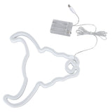 Cow Neon Light Decorative Animal Neon Night Light Hanging LED Neon Sign for Wedding Party Bedroom Bar