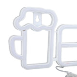 LED Neon Sign BAR Shape Design USB Or Battery Powered High Safety Widely Used Bar Neon Light for Bedroom Party Backyard Red BAR