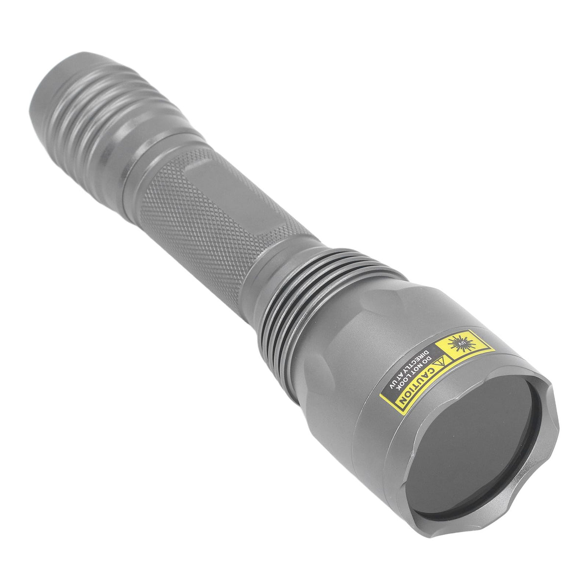 UV Flashlight Portable Aluminum Alloy Shell 365nm LED Blacklight Flashlight for Forged Documents Detecting