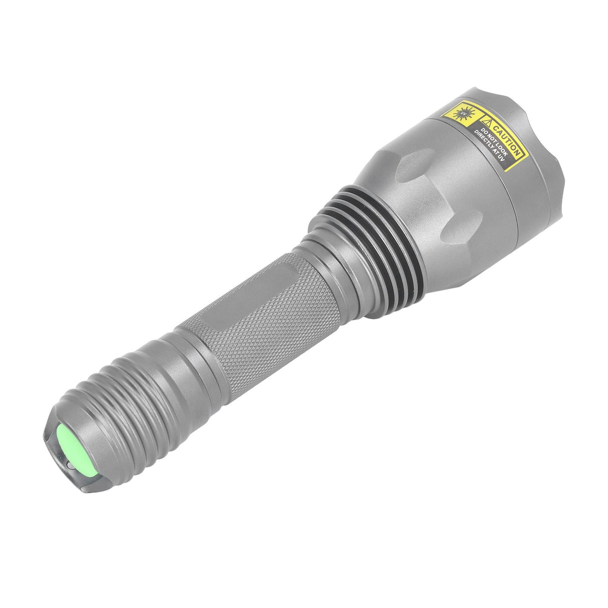 UV Flashlight Portable Aluminum Alloy Shell 365nm LED Blacklight Flashlight for Forged Documents Detecting