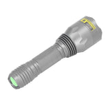 UV Flashlight Portable Aluminum Alloy Shell 365nm LED Blacklight Flashlight for Forged Documents Detecting