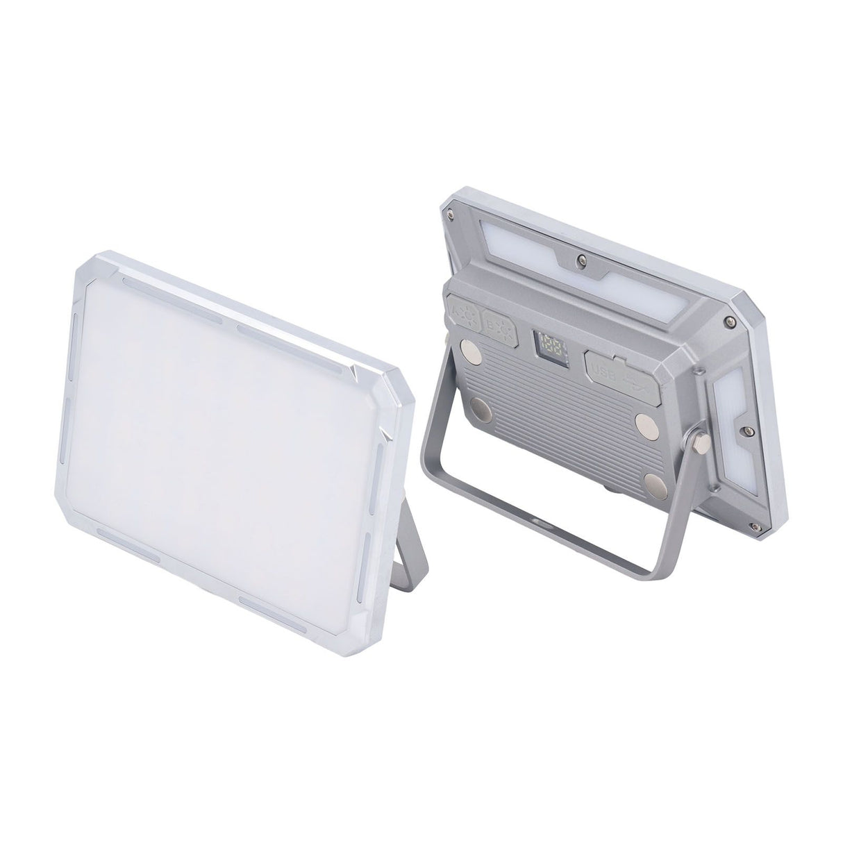 Portable LED Work Light Rechargeable Floodlight IP44 Waterproof Dimming Lamp for Outdoor Camping Hiking Workshop