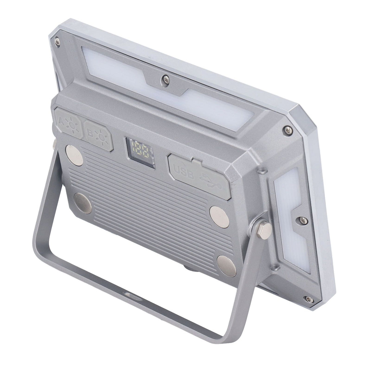 Portable LED Work Light Rechargeable Floodlight IP44 Waterproof Dimming Lamp for Outdoor Camping Hiking Workshop