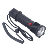 Diving Flashlight LED White Light Underwater Dive Torch IPX8 Waterproof Professional Submersible Flashlight for Deep Sea Emergency