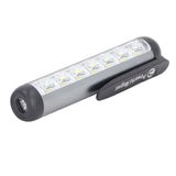 LED Pen Light Aluminum Alloy Portable USB Rechargeable Pocket Dual Beam Penlight Mini Handheld Light for Nurses Students Medical Doctors - Close-Up Angle