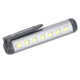 LED Pen Light Aluminum Alloy Portable USB Rechargeable Pocket Dual Beam Penlight Mini Handheld Light for Nurses Students Medical Doctors