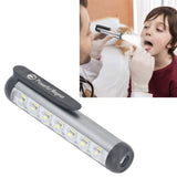 LED Pen Light Aluminum Alloy Portable USB Rechargeable Pocket Dual Beam Penlight Mini Handheld Light for Nurses Students Medical Doctors