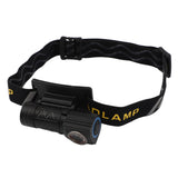 Outdoor Headlight Elastic Band Waterproof Highlight Mini Portable 550lm Headlamp Flashlight for Hiking Fishing White - 45-Degree Angle