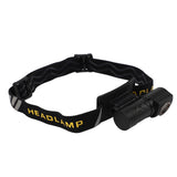 Outdoor Headlight Elastic Band Waterproof Highlight Mini Portable 550lm Headlamp Flashlight for Hiking Fishing White