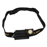 Outdoor Headlight Elastic Band Waterproof Highlight Mini Portable 550lm Headlamp Flashlight for Hiking Fishing White