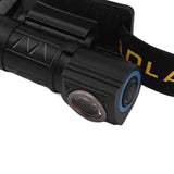 Outdoor Headlight Elastic Band Waterproof Highlight Mini Portable 550lm Headlamp Flashlight for Hiking Fishing White - Extra Image