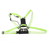 Outdoor Night Running Chest Lights Dual Light Sources IP55 Waterproof Cycling Sports Lighting for Walking Jogging Camping Hiking