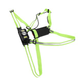 Outdoor Night Running Chest Lights Dual Light Sources IP55 Waterproof Cycling Sports Lighting for Walking Jogging Camping Hiking